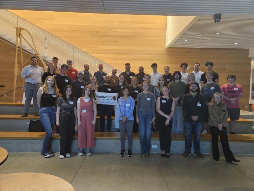 A group of people standing for a photo